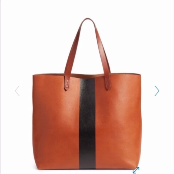 Madewell Paintstripe Transport Tote - Picture 2 of 8